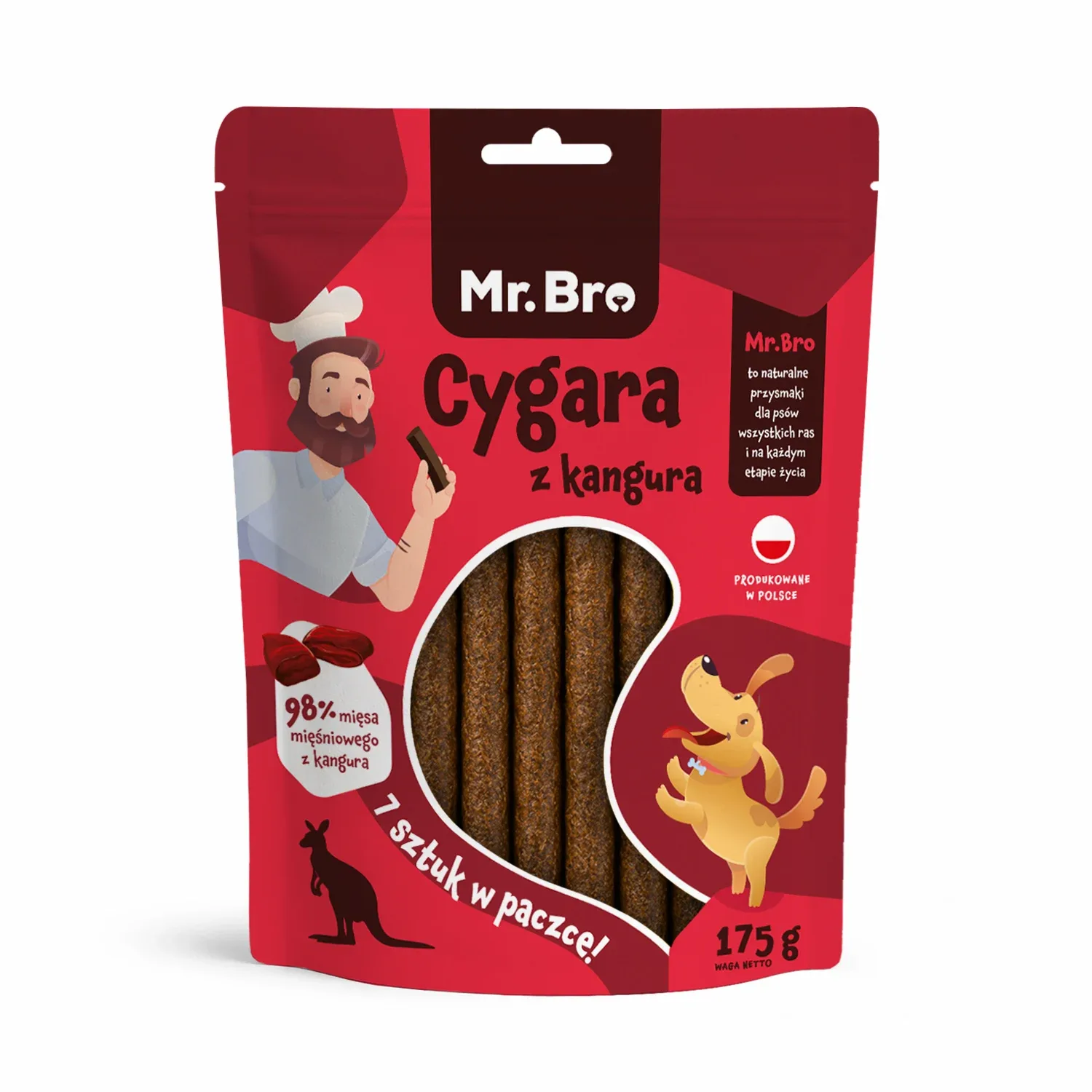 Mr. Bro Cygara z Kangura Przysmak 175g