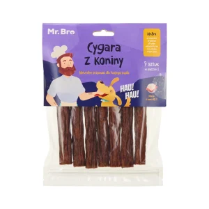 Mr. Bro Cygaro z Koniny Naturalny przysmak dla psa 175 g (7 szt) 98% mięsa