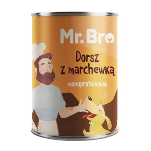 Mr. Bro Dorsz z Marchewką 800g – Monoproteinowa
