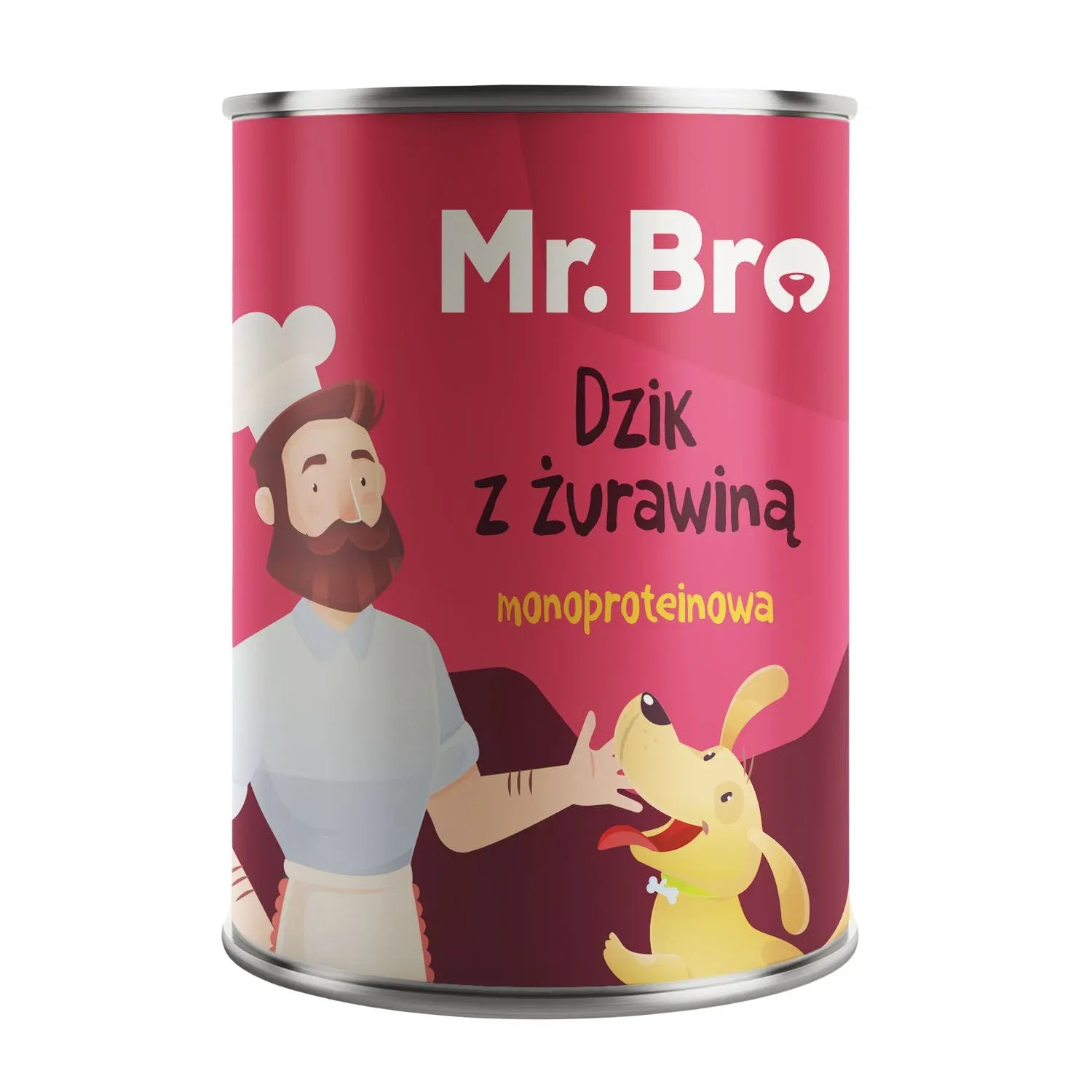 Mr. Bro Dzik z Żurawiną 800g – Monoproteinowa