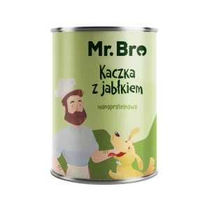 Mr. Bro Kaczka z Jabłkiem 400g – Monoproteinowa