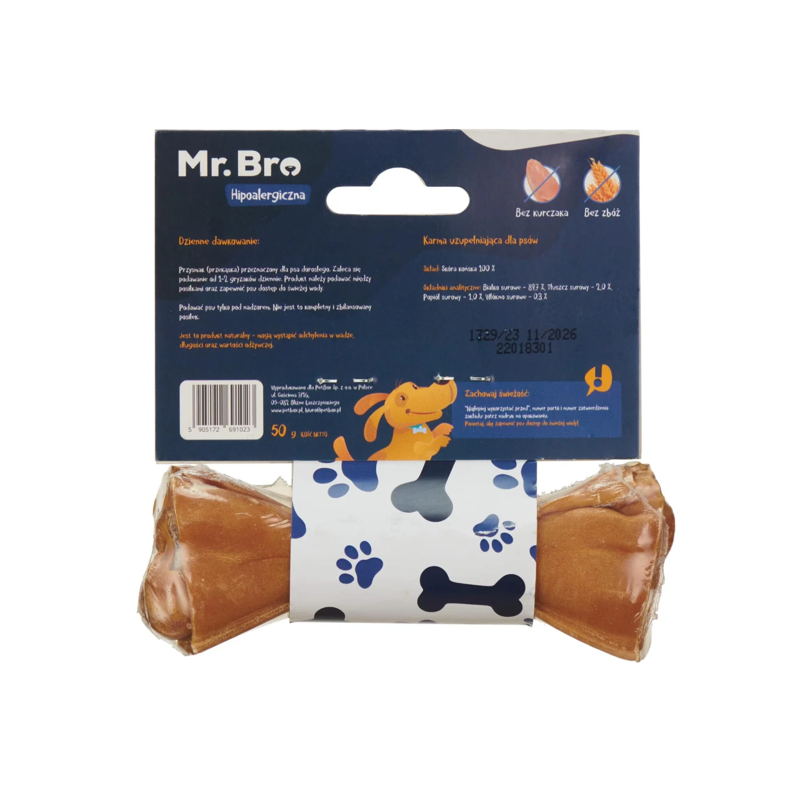 Mr. Bro Kość do Żucia Hipoalergiczna Konina - Image 2