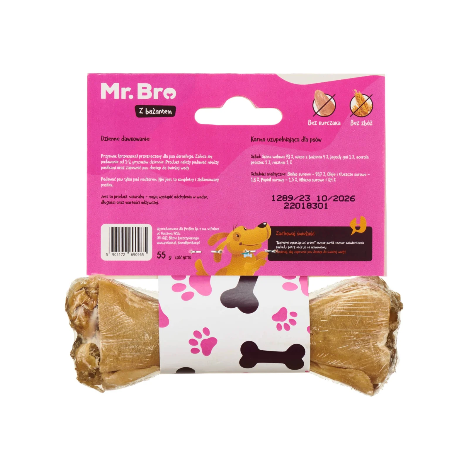 Mr. Bro Kość do żucia z bażantem - Image 2