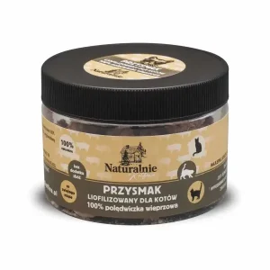NATURALNIE Z KOTFINA – PRZYSMAK POLĘDWICZKA WIEPRZOWA DLA KOTÓW