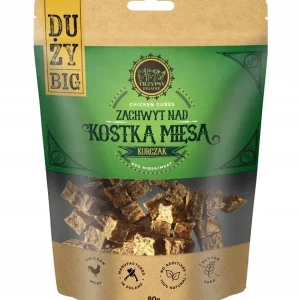 Naturalny Przysmak dla Psa ZACHWYT NAD DUŻĄ KOSTKĄ MIĘSA100% KURCZAK 240G