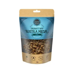 Naturalny Przysmak dla Psa ZACHWYT NAD KOSTKĄ MIĘSA 100% RYBY 70G