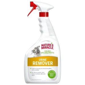 Nature’s Miracle Urine Remover Cat 946 ml – enzymatyczny preparat do usuwania zapachu i plam z moczu kota