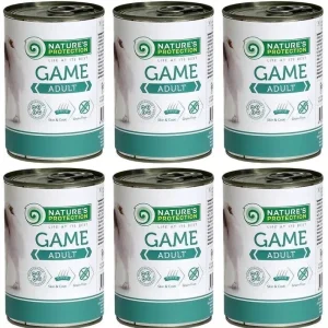Nature’s Protection Adult Game Dziczyzna 6 x 400 g