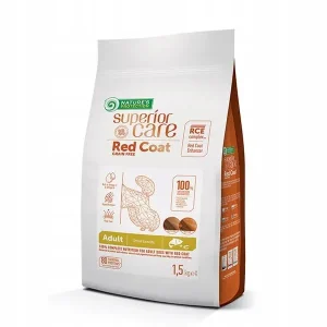 Nature’s Protection Superior karma dla psa Care Red Coat ŁOSOŚ 1,5kg