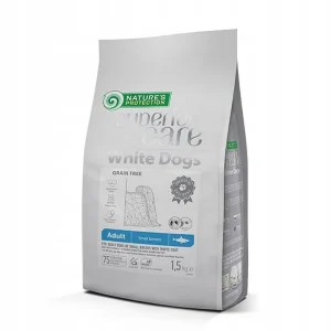 Nature’s Protection White Dog Herring Adult 1,5 kg – Niebieski