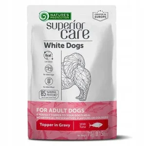 Nature’s Protection White Dogs Adult Tuńczyk mokra karma dla psa 70g