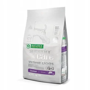 Nature’s Protection White Dogs SALMON JUNIOR 1,5kg – Fioletowy