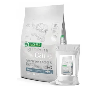 Nature’s Protection White Small Dog FISH 1,5kg – Biały karma NA WAGĘ