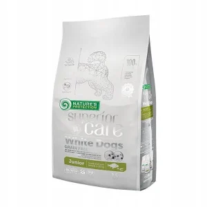 Nature’s Protection White Small Dog JUNIOR 1,5 kg – Zielony