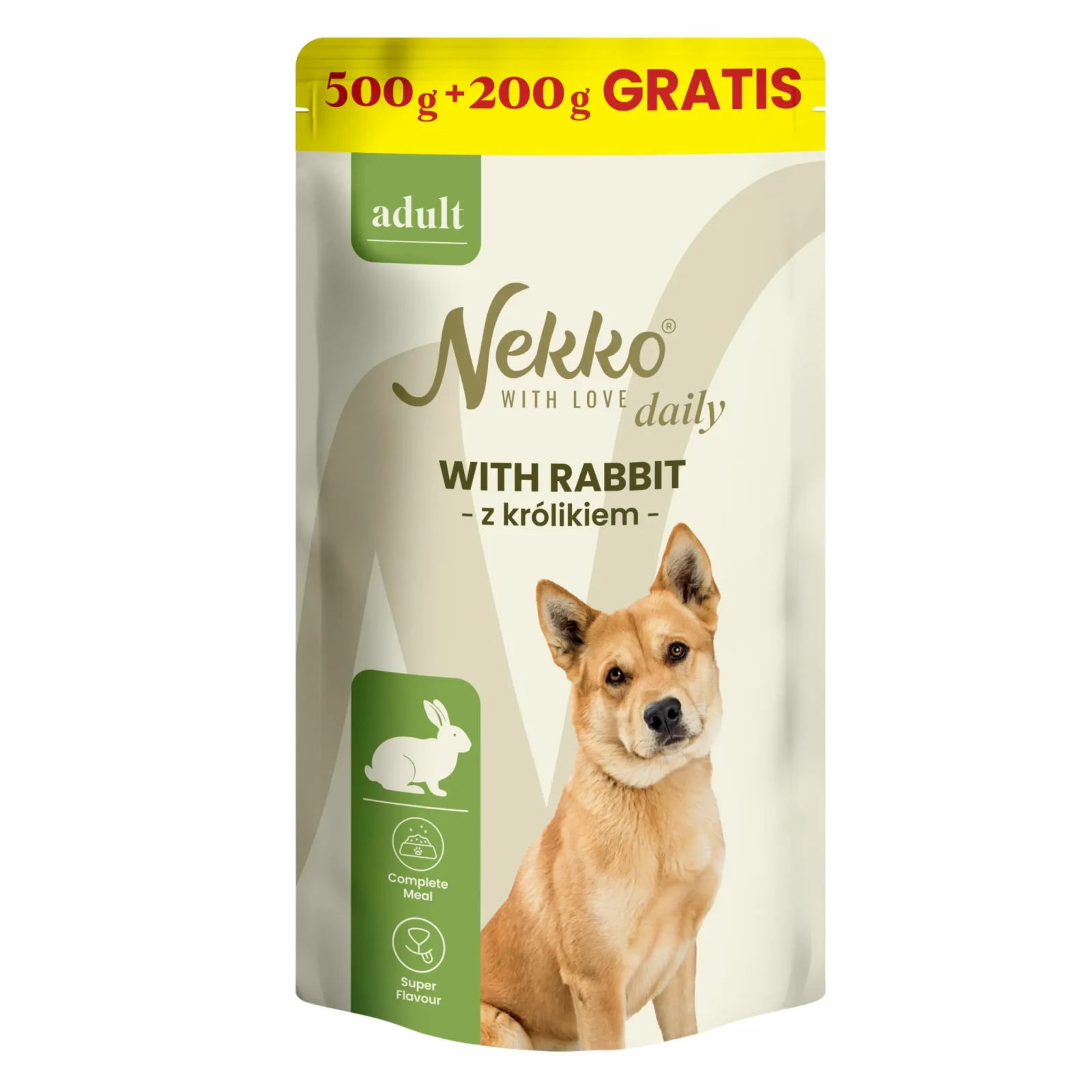 NEKKO DAILY Królik 500+200g