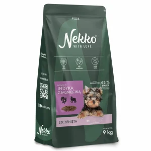 NEKKO Grain Free Puppy Małe Rasy Indyk z Jagnięciną 9kg