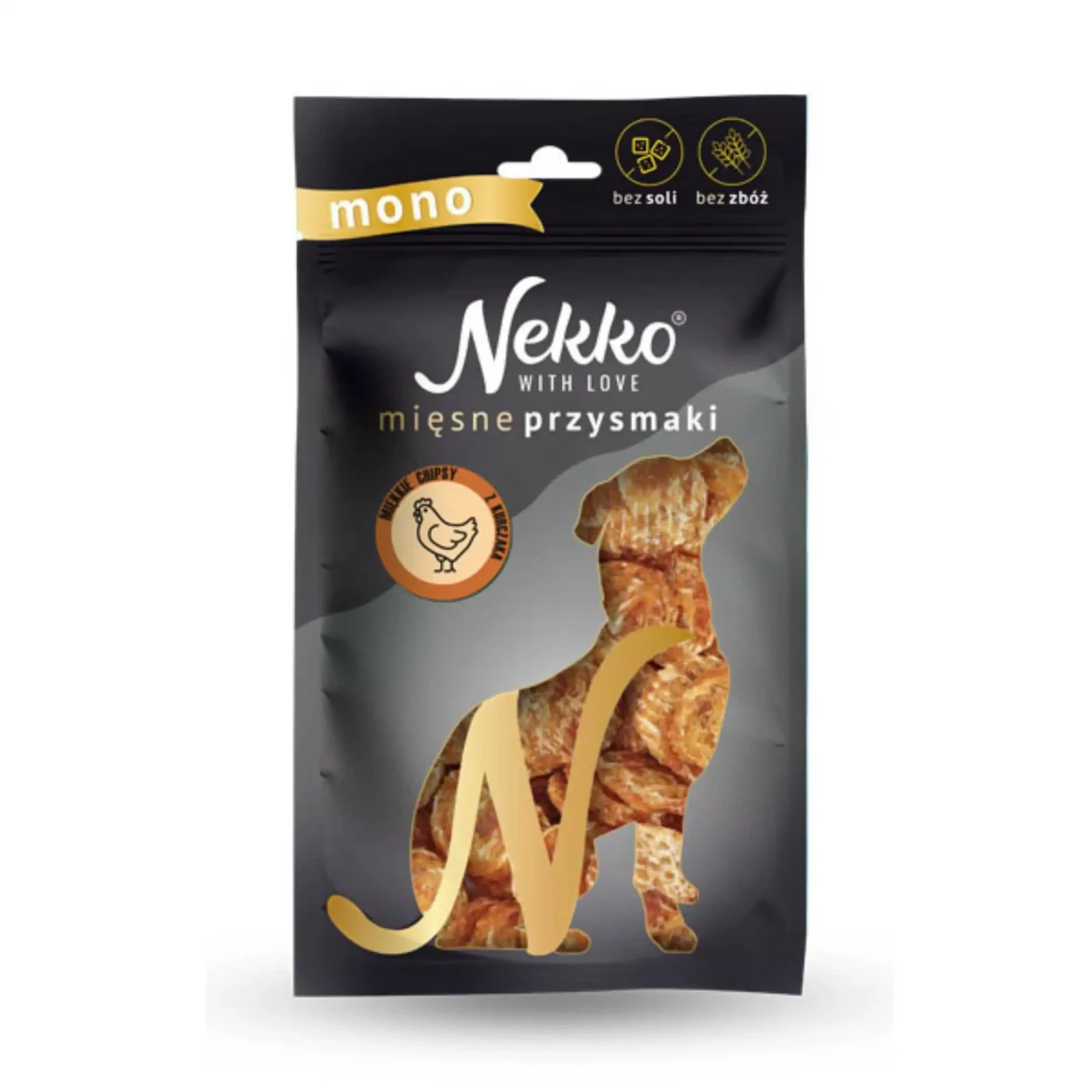 NEKKO Mono Chipsy z kurczaka miękkie 80g