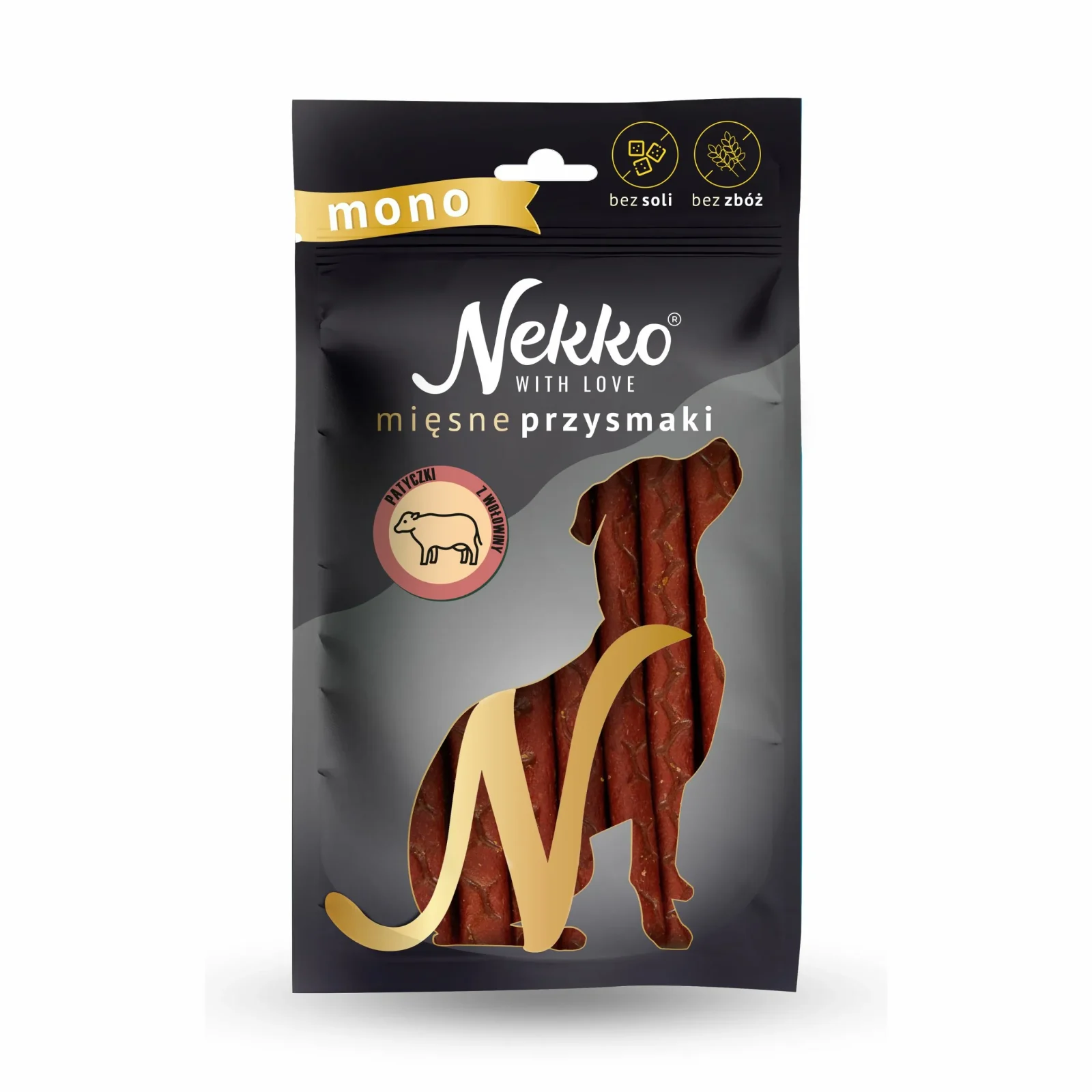 NEKKO Mono Patyczki z wołowiny 80g