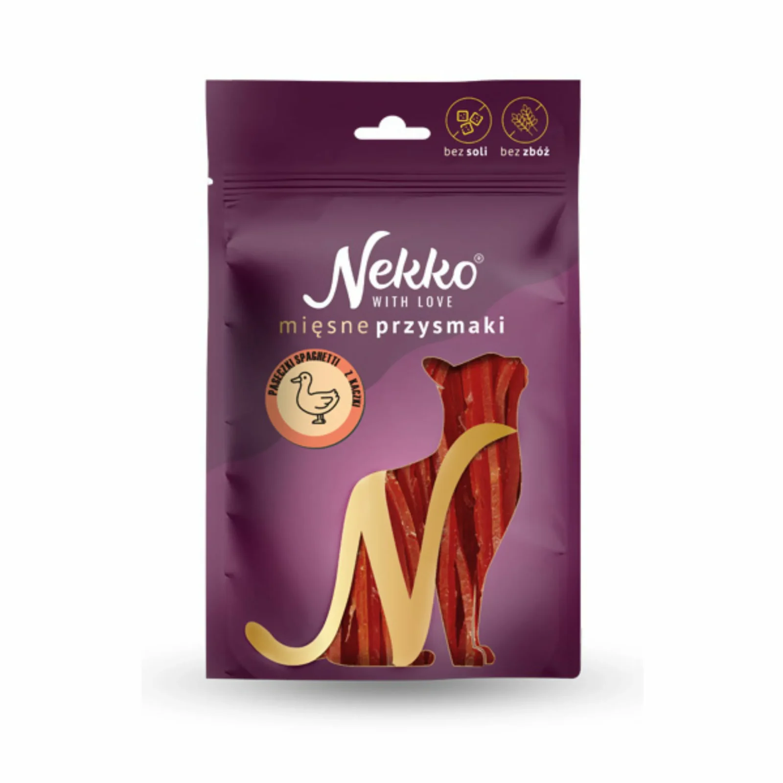 NEKKO Paseczki spaghetti z kaczki 50g