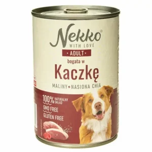 NEKKO pies Adult Kaczka, Maliny, nasiona Chia 400g