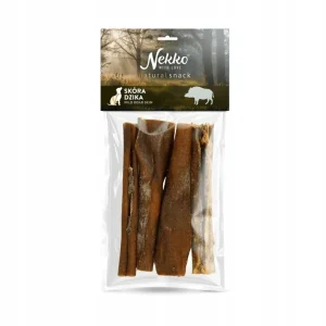 Nekko przysmak dla psa Skóra Dzika 100g