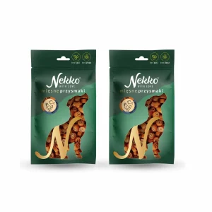NEKKO Rollsy MINI kurczak i ryba 1cm 2x80g