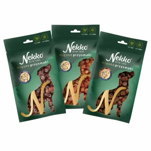 NEKKO Rollsy MINI Mix Smaków Przysmak Dla Psa 2x80g + 80g Gratis