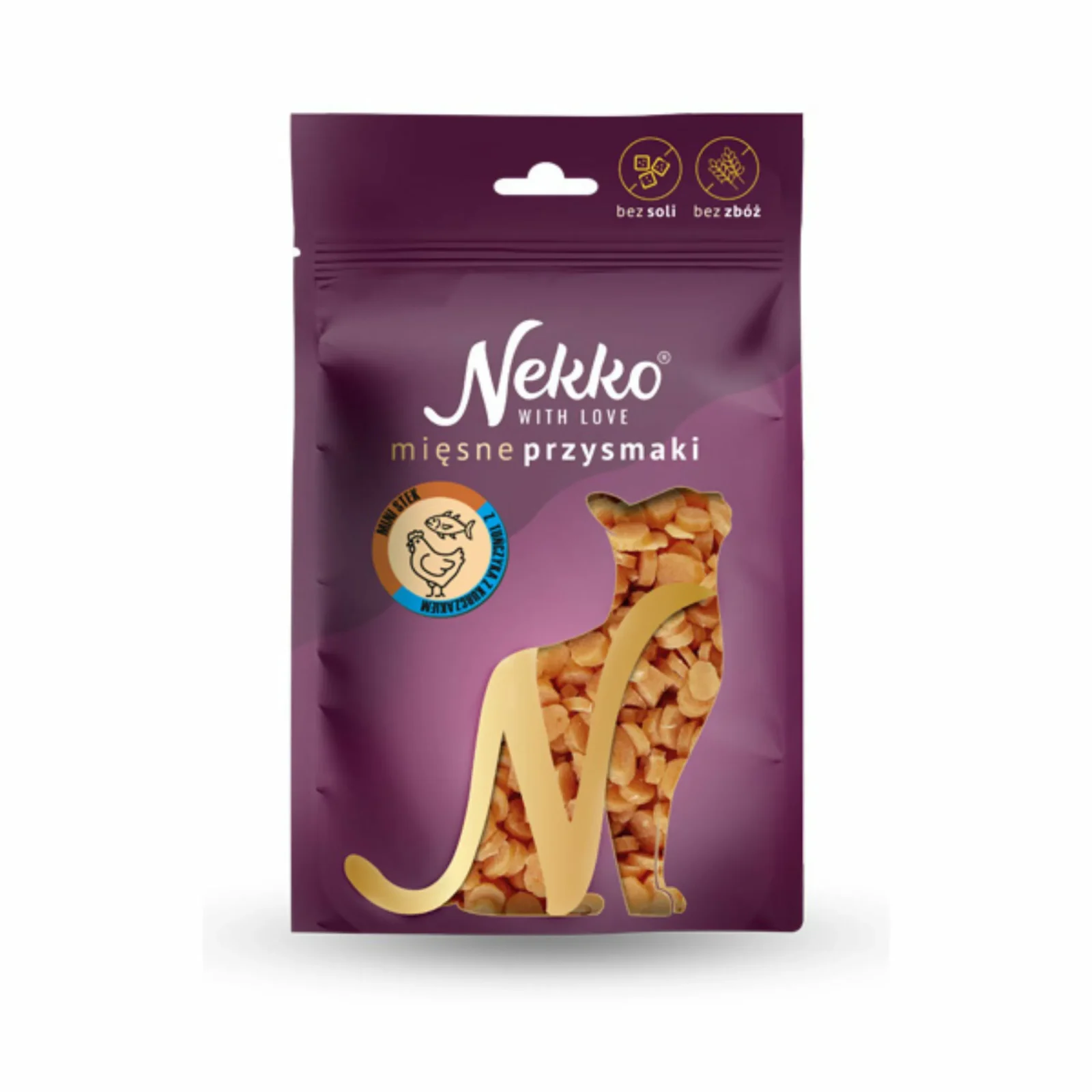 NEKKO Stek z tuńczyka z kurczakiem 50g