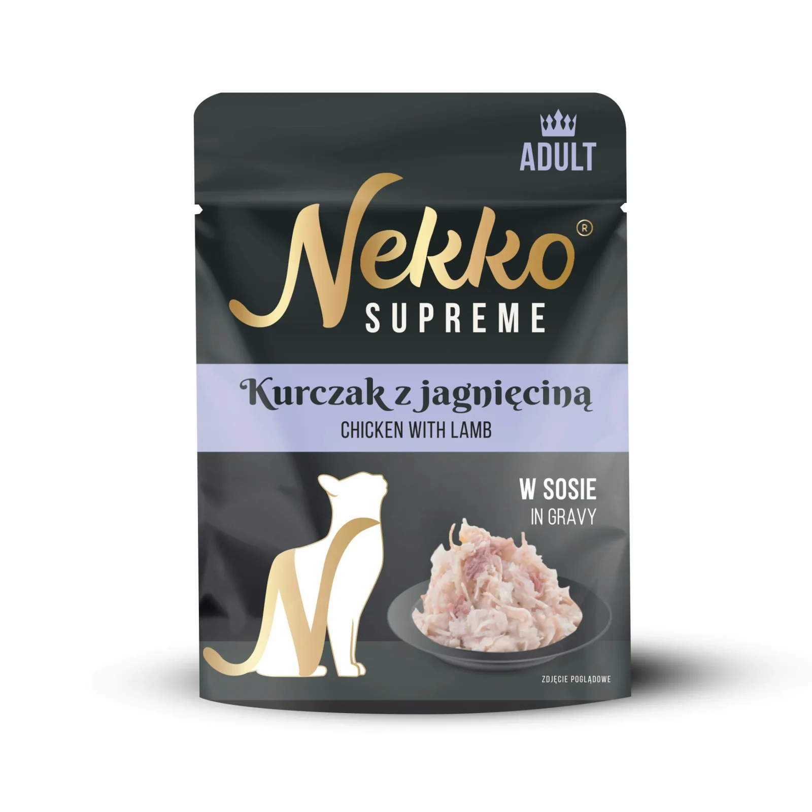 NEKKO SUPREME Adult Kurczak z Jagnięciną w sosie 70g
