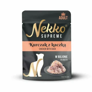 NEKKO SUPREME Adult Kurczak z Kaczką w bulionie 70g