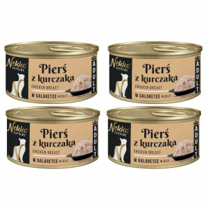 NEKKO SUPREME Adult Pierś z Kurczaka w galaretce 4x80g