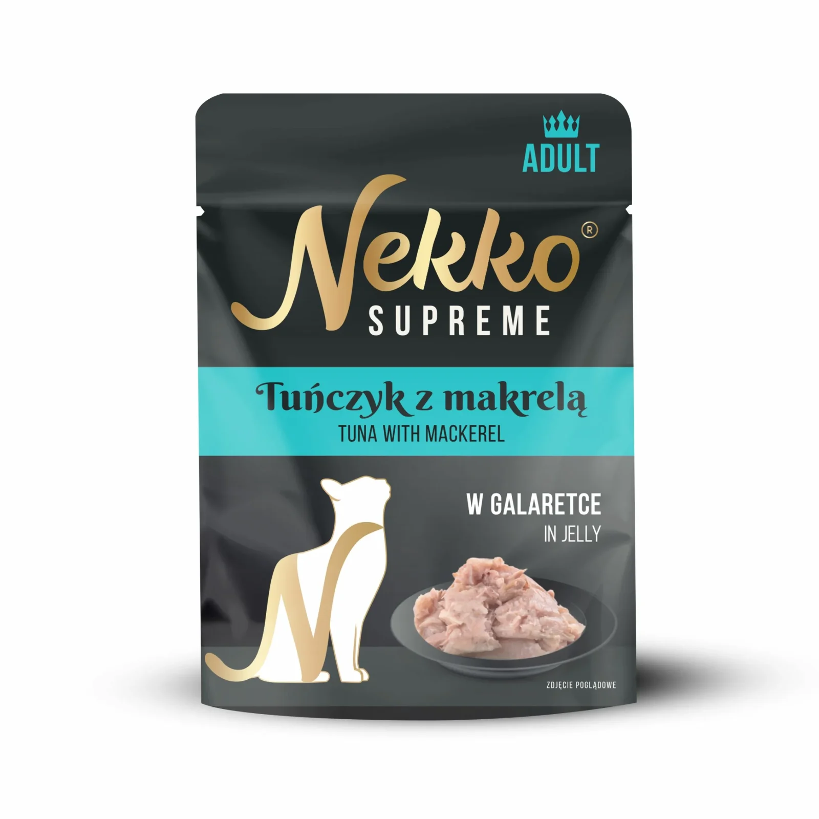 NEKKO SUPREME Adult Tuńczyk z Makrelą w galaretce 70g