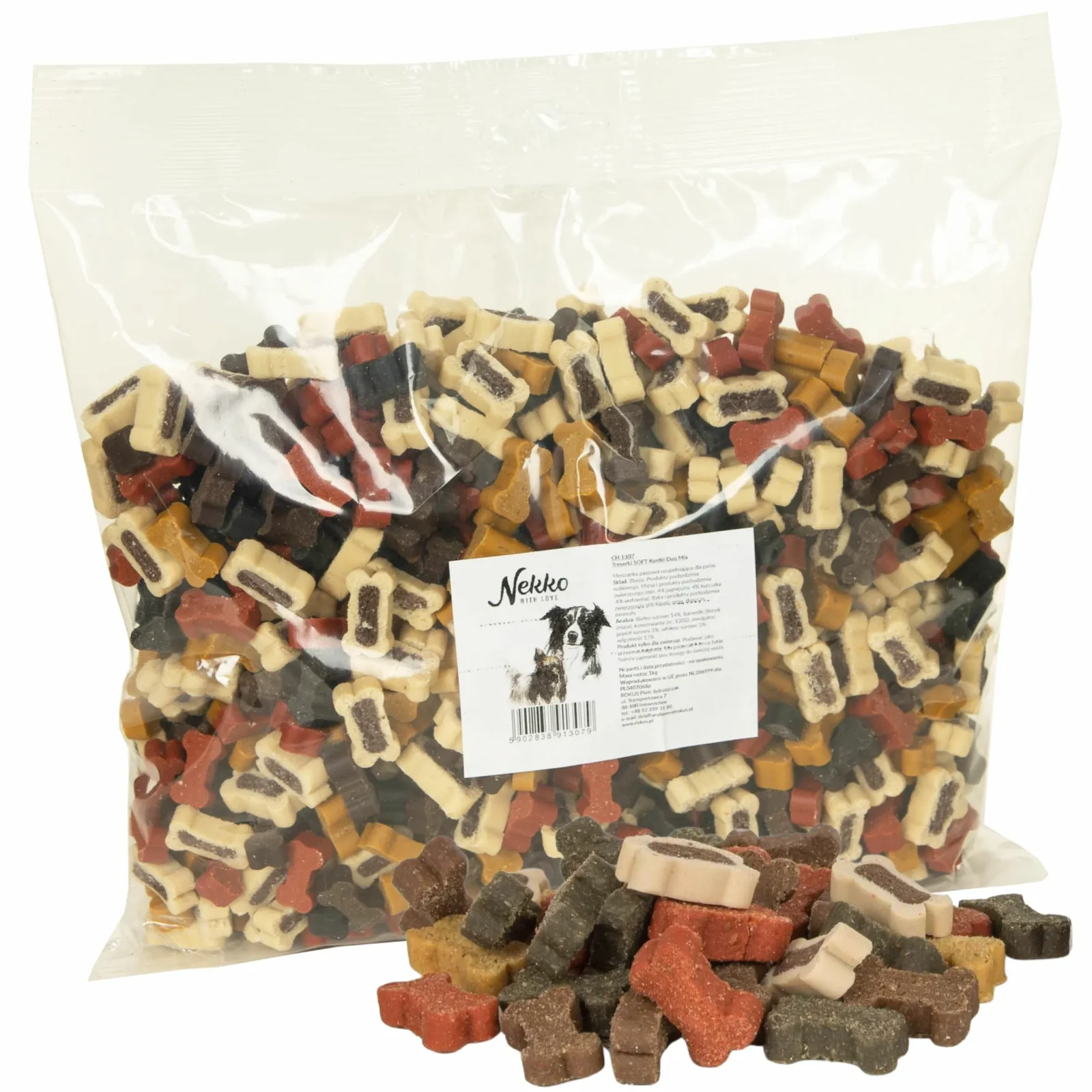 NEKKO Treserki SOFT Kostki Duo Mix 1kg