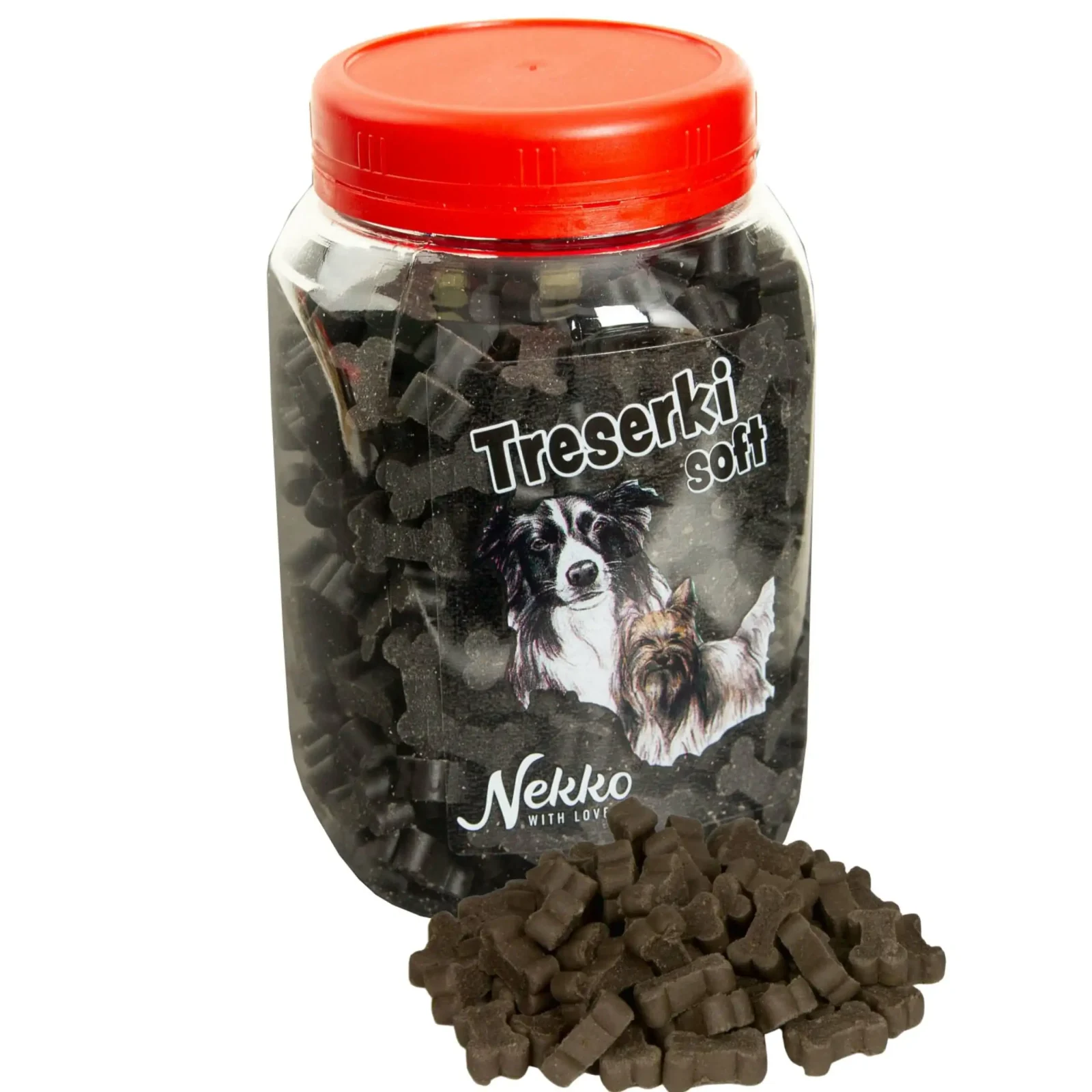 NEKKO Treserki SOFT Kostki z wołowiną 300g