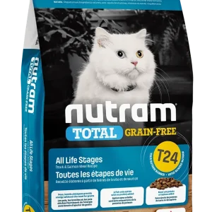 NUTRAM Cat T24 Total Grain Free Łosoś Pstrąg 5.4kg Kocięta i koty Holistic
