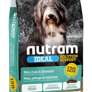 NUTRAM I20 Ideal Support Sensitive Skin, Coat Jagnięcina 2 kg Psy dorosłe