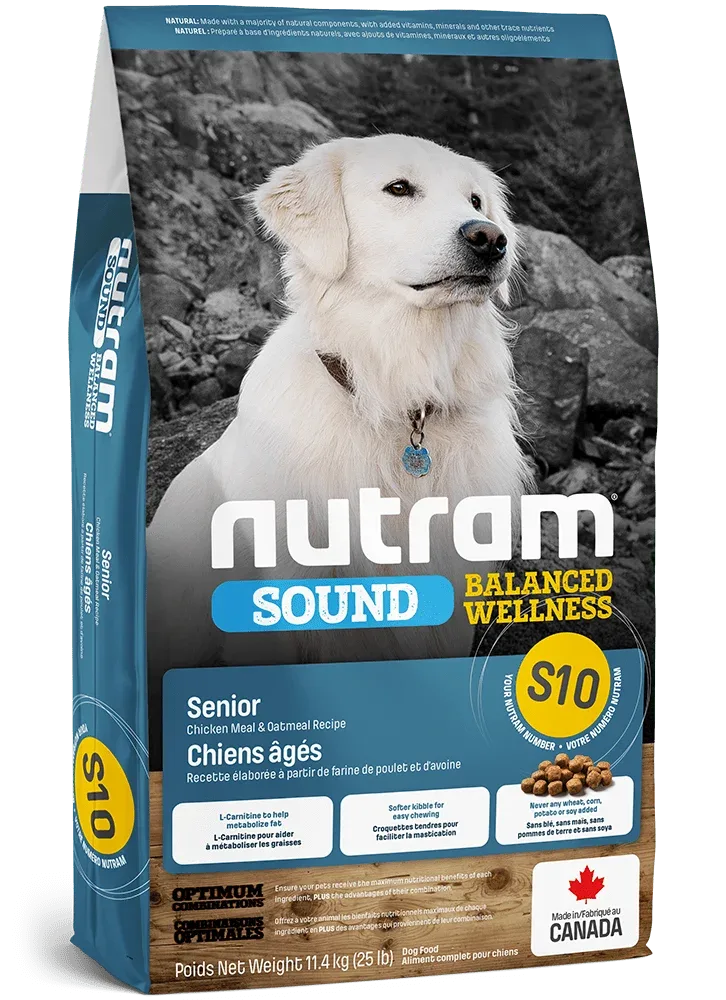 NUTRAM S10 Sound Senior 2 kg karma Holistyczna Psy starsze i z nadwagą