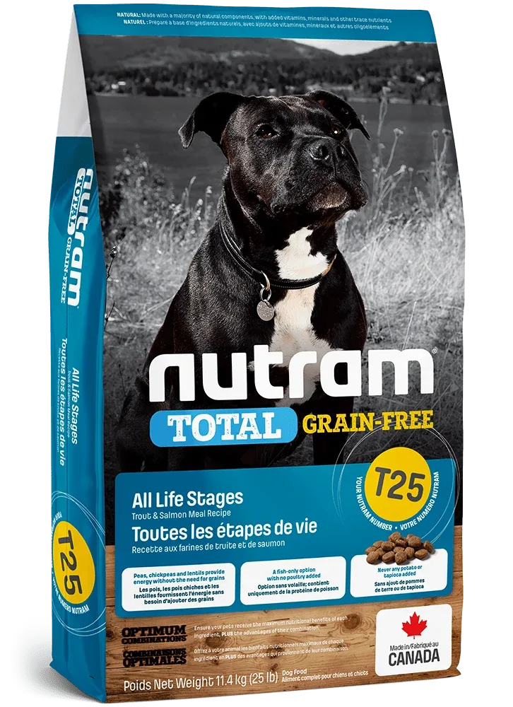 NUTRAM T25 Total Grain Free Łosoś, Pstrąg 2 kg Karma HYPO Pies dorosły
