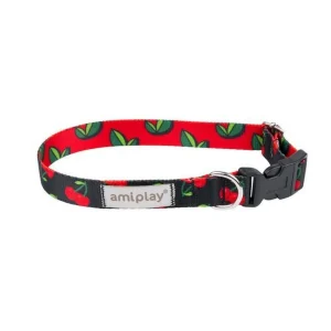 Obroża regulowana Be Happy L Cherry