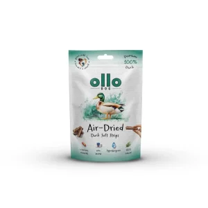 Ollo Air Dried 100% Duck Strips Przysmaki dla Psów Kaczka 80g