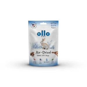 Ollo Air Dried 100% Rabbit Strips Przysmaki dla Psów Królik 80g