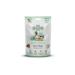 Ollo Air Dried Anti-Stress Duck Strips Przysmaki Antystresowe dla psów Kaczka 80g