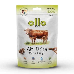 Ollo Air- Dried Beef Strips- Przysmaki z Wołowiny 80g