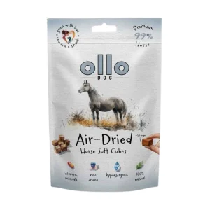 Ollo Air-Dried Horse Cubes – przysmaki z koniny dla psa 80g
