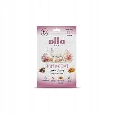 Ollo Air Dried Skin & Coat Lamb Strips 80 g