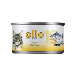 Ollo Cat nr 10 Tuńczyk z Serem 70 g – mokra karma uzupełniająca dla kota