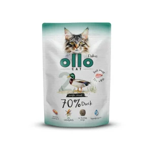 Ollo Cat nr 2 Kaczka 85 g – mokra karma uzupełniająca dla kota