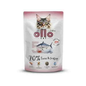 Ollo Cat nr 5 Tuńczyk i Przegrzebki 85 g – mokra karma uzupełniająca dla kota