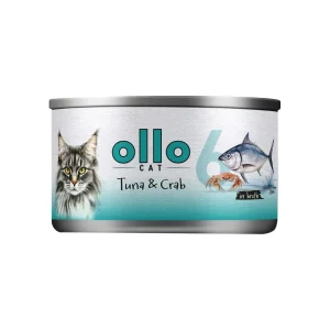 Ollo Cat nr 6 Tuńczyk z Krabem 70 g – mokra karma uzupełniająca dla kota