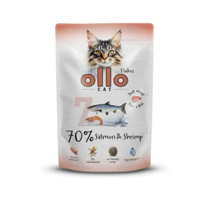 Ollo Cat nr 7 Łosoś i Krewetki 85 g – mokra karma uzupełniająca dla kota